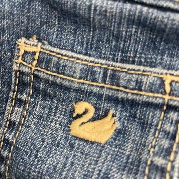 GLORIA VANDERBILT Women’s Jeans Size14P hand measures smaller Blue High Rise - Picture 6 of 13